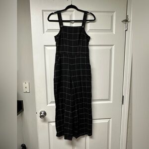 Black checkered Gypsies & Moondust Womens Jumpsuit